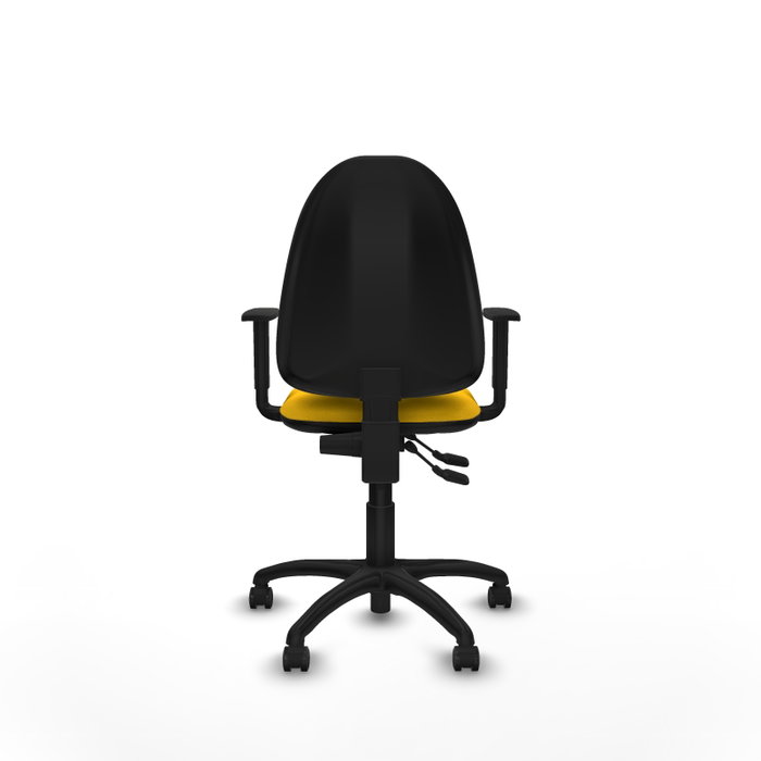 PIQUERAS Y CRESPO Silla de oficina Aýna Amarillo con Brazos 1D PIQUERAS Y CRESPO Silla de oficina Aýna Amarillo con Brazos 1D