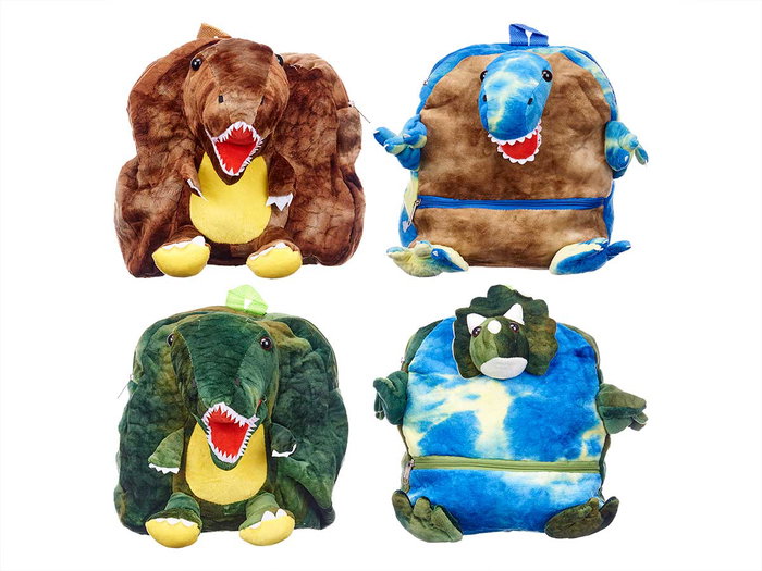 Pincello Mochila Dinosaurio Surtidos 25 cm x 29 cm x 8 cm (Set de 12)