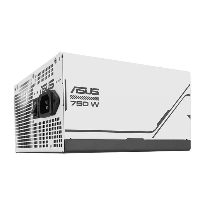 ASUS Fuente de Alimentación PRIME AP-750G 750W 80 Plus Gold ATX 3.0 Totalmente Modular - Blanco/Negro