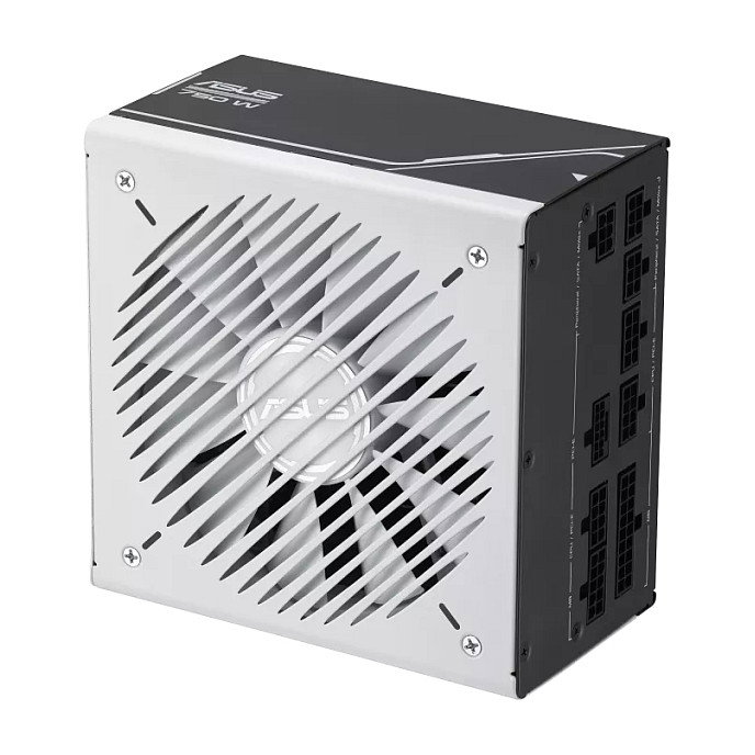 ASUS Fuente de Alimentación PRIME AP-750G 750W 80 Plus Gold ATX 3.0 Totalmente Modular - Blanco/Negro