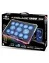 Spirit of Gamer AIRBLADE 1300 - Almohadilla Refrigeradora para Portátil Gaming 43.2 cm (17") RGB con 13 Ventiladores 169 CFM, Pantalla LCD, Soporte Ajustable, USB, Negro