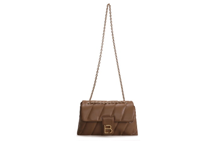 Lucky Bees 923 Bolso Bandolera Tostado Piel de Polivinilo Elegante y Funcional Lucky Bees 923 Bolso Bandolera Tostado Piel de Polivinilo Elegante y Funcional