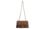 Lucky Bees 923 Bolso Bandolera Tostado Piel de Polivinilo Elegante y Funcional