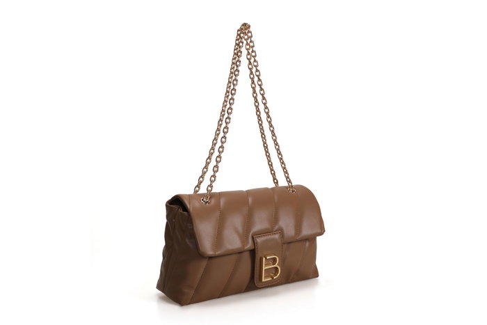 Lucky Bees 923 Bolso Bandolera Tostado Piel de Polivinilo Elegante y Funcional Lucky Bees 923 Bolso Bandolera Tostado Piel de Polivinilo Elegante y Funcional