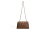 Lucky Bees 923 Bolso Bandolera Tostado Piel de Polivinilo Elegante y Funcional