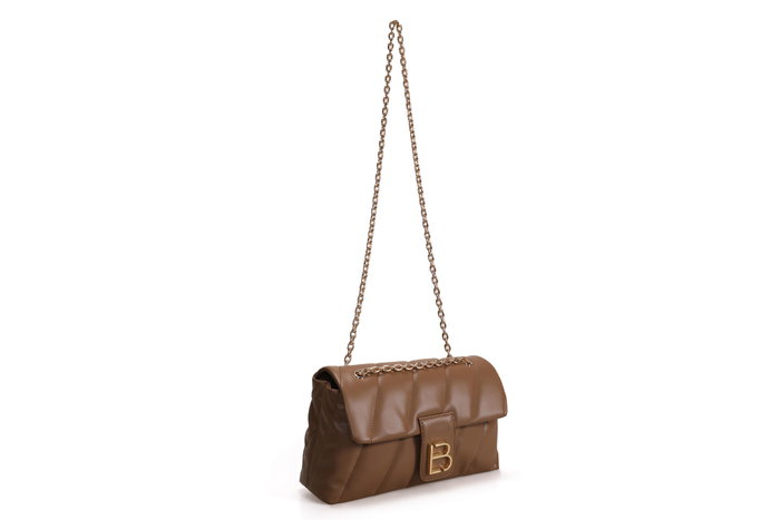 Lucky Bees 923 Bolso Bandolera Tostado Piel de Polivinilo Elegante y Funcional Lucky Bees 923 Bolso Bandolera Tostado Piel de Polivinilo Elegante y Funcional