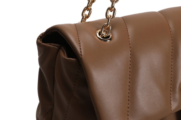 Lucky Bees 923 Bolso Bandolera Tostado Piel de Polivinilo Elegante y Funcional Lucky Bees 923 Bolso Bandolera Tostado Piel de Polivinilo Elegante y Funcional