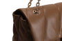 Lucky Bees 923 Bolso Bandolera Tostado Piel de Polivinilo Elegante y Funcional