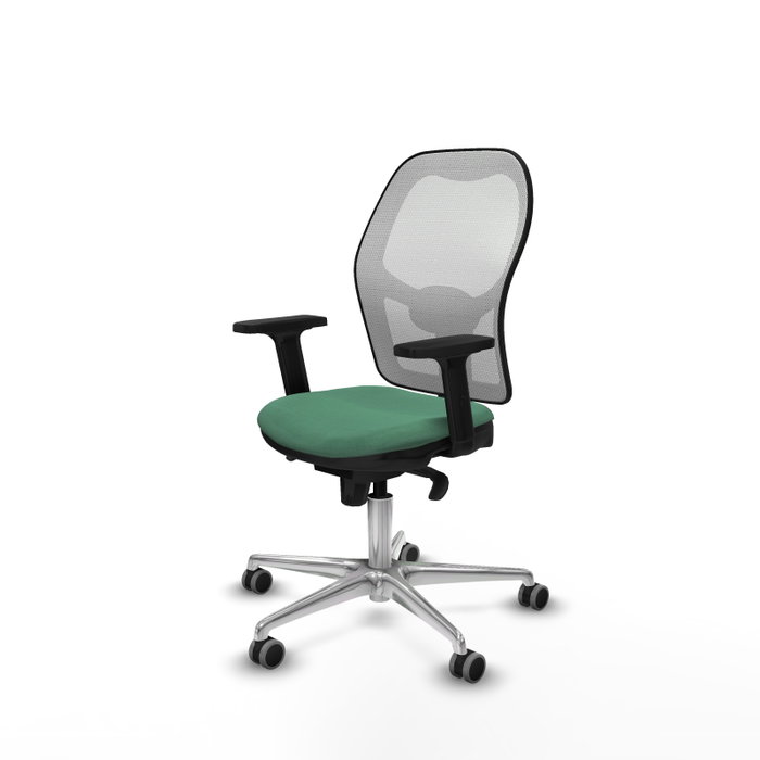 PIQUERAS Y CRESPO Silla de oficina Jorquera Verde esmeralda y Blanco PIQUERAS Y CRESPO Silla de oficina Jorquera Verde esmeralda y Blanco