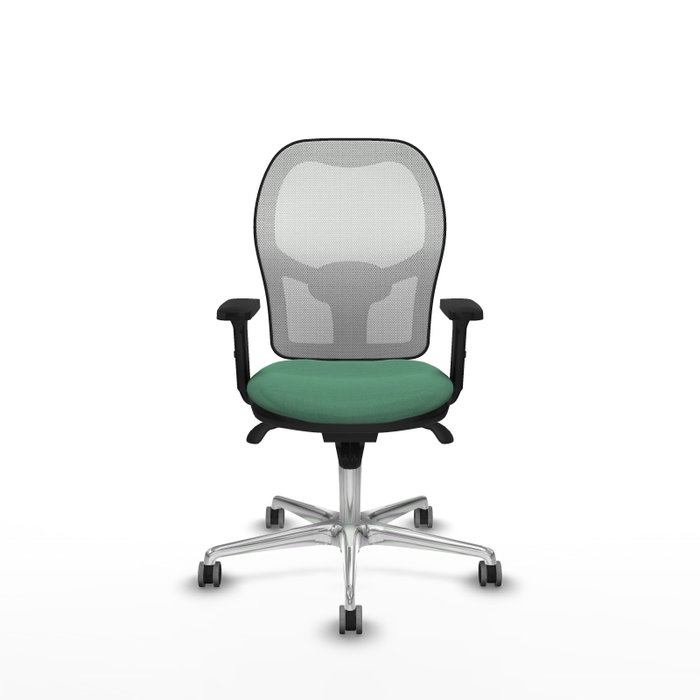 PIQUERAS Y CRESPO Silla de oficina Jorquera Verde esmeralda y Blanco PIQUERAS Y CRESPO Silla de oficina Jorquera Verde esmeralda y Blanco