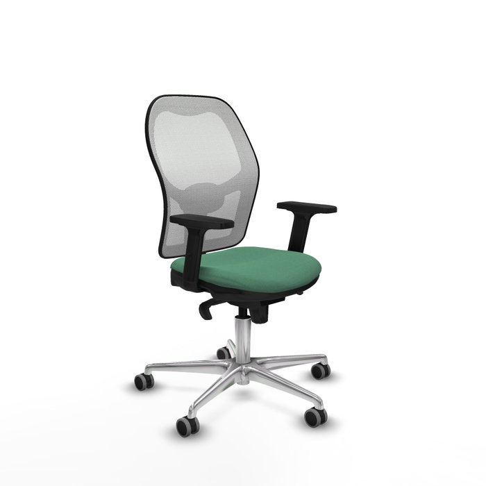 PIQUERAS Y CRESPO Silla de oficina Jorquera Verde esmeralda y Blanco PIQUERAS Y CRESPO Silla de oficina Jorquera Verde esmeralda y Blanco