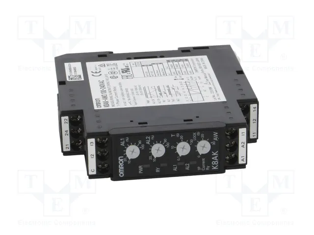 OMRON K8AK-AW Relé de monitorización de corriente AC