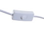 DKD Home Decor Lámpara Sobremesa Moderno Blanco Dorado 14 x 23 x 14 cm