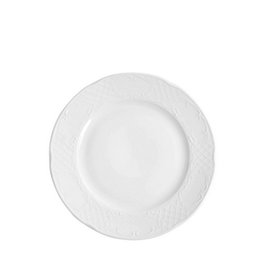Porvasal Augusta Plato Llano de Porcelana - Plato 20 cm (Set de 12)