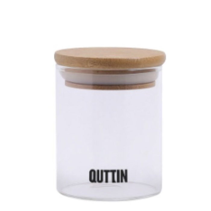 Quttin Tarro Borosilicato Bamboo (24 Unidades)