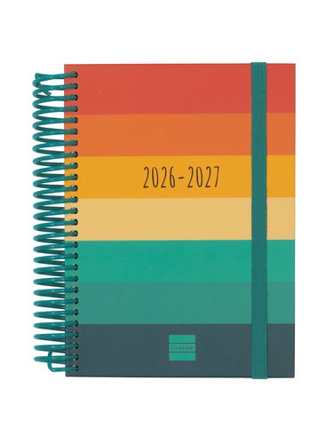 Finocam Agenda Diva para Estudiantes Espiral 2026-2027 Colors 120x164mm Finocam Agenda Diva para Estudiantes Espiral 2026-2027 Colors 120x164mm