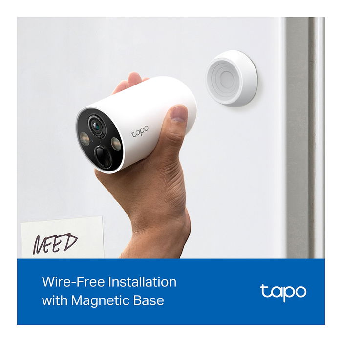 TP-LINK Cámara de Vigilancia TAPO C425 en Color Blanco