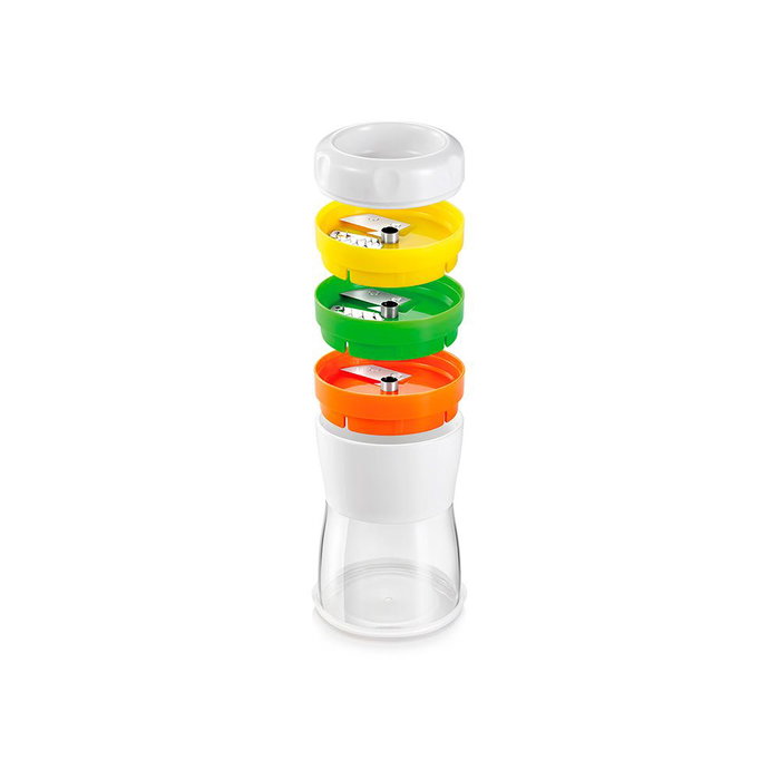 Tescoma Handy Cortador Espiral con 3 Cuchillas de Acero Inoxidable Ø8 x 17 cm Apto para Lavavajillas