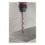 Wolfcraft Broca para Metal HSS Cobalto Rectificada Ø4,00x75mm - Acero Inoxidable, Longitud Trabajo 43mm, Ángulo Punta 130°