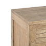 Mesita Natural Madera Mindi Dormitorio 44 X 34 X 77 cm
