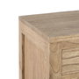 Ixia Mesita de Dormitorio Madera Mindi Natural 44 x 34 x 77 cm