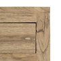 Ixia Mesita de Dormitorio Madera Mindi Natural 44 x 34 x 77 cm