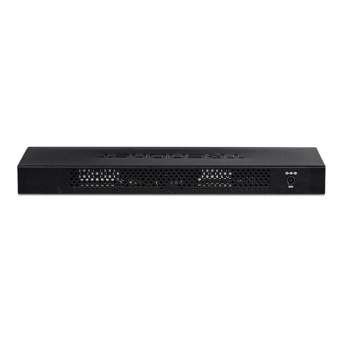 TRENDnet TPE-TG160H 16-Port Gigabit PoE+ Switch 123W