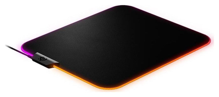 SteelSeries QcK Prism Cloth Medium Alfombrilla de ratón para juegos Negro