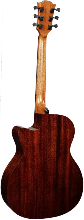 LAG Guitarra Acústica Auditorium Cutaway Tramontane 118 A/E Electroacústica Brown Shadow