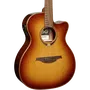 LAG Guitarra Acústica Auditorium Cutaway Tramontane 118 A/E Electroacústica Brown Shadow