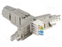 DeLOCK Acoplador para cable de red Cat.6A STP Plata 86976