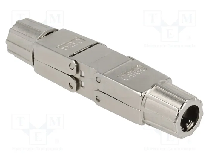 DeLOCK Acoplador para cable de red Cat.6A STP Plata 86976 DeLOCK Acoplador para cable de red Cat.6A STP Plata 86976