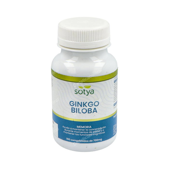SOTYA Ginkgo Biloba 100 Comprimidos 700mg