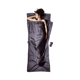 Cocoon TravelSheet Saco de dormir rectangular de seda Gris