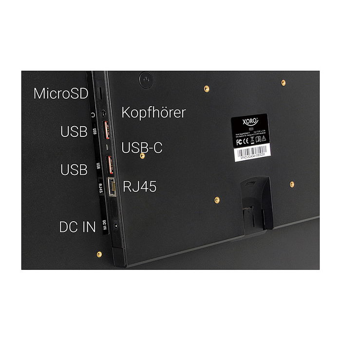 Xoro 2404v7 Tablet de 24" (60.96cm) 64GB Schwarz Android