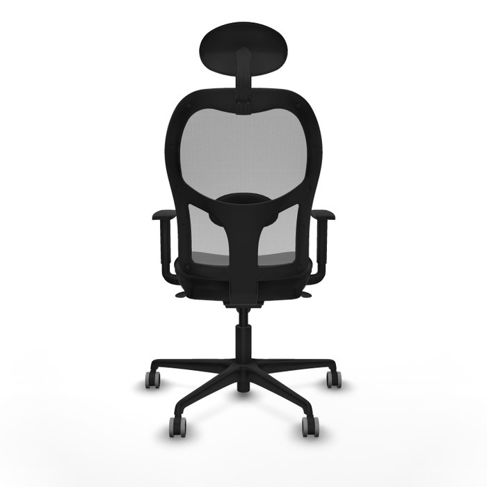 PIQUERAS Y CRESPO Silla de oficina Jorquera con mecanismo Sincro, negro y gris