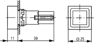 EATON ELECTRIC Interruptor de presión RMQ-16 verde 24VDC EATON ELECTRIC Interruptor de presión RMQ-16 verde 24VDC