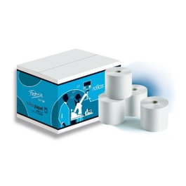 Fabrisa Pack de 10 rollos de papel autocopiativo 57x65mm mandril 12mm
