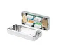 LANBERG PLC-6SL1-S Caja de conexiones de red Cat6 Plata