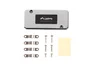 LANBERG PLC-6SL1-S Caja de conexiones de red Cat6 Plata