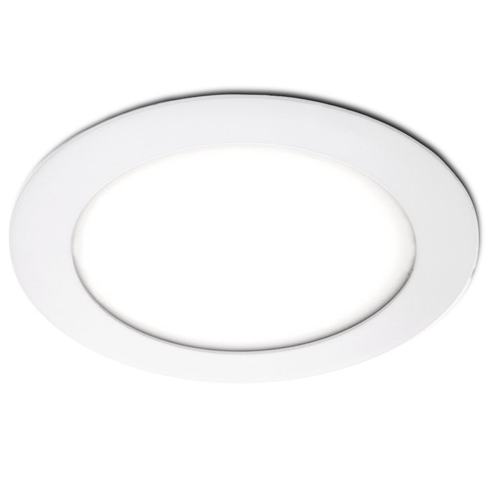 Placa LED Circular 9W 900Lm 6000K Blanco Frío Ultrafina