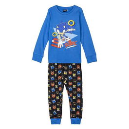 Pijama Infantil Sonic Azul