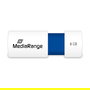 MediaRange MR971 USB-Stick 8GB USB 2.0 Slider Azul