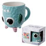 PUCKATOR Taza 3D Monstruo Monstarz Azul 550ml Cerámica