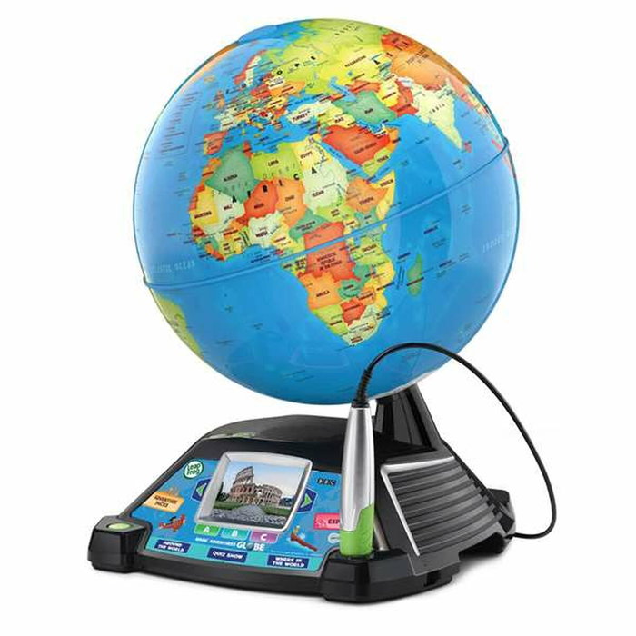 Vtech Globo Terráqueo Interactivo Multimedia con Pantalla LCD y Vídeos BBC Vtech Globo Terráqueo Interactivo Multimedia con Pantalla LCD y Vídeos BBC