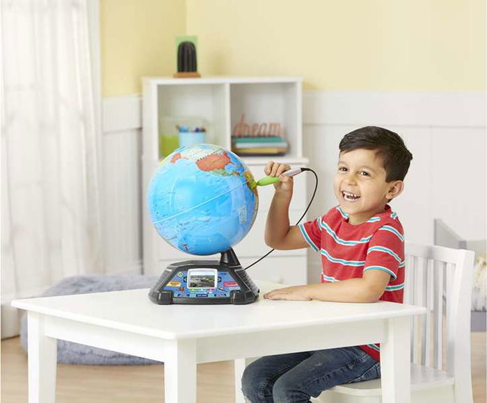 Leap Frog Globo Interactivo Multimedia 80-605422 V-Tech con Pantalla Integrada y Contenido BBC Leap Frog Globo Interactivo Multimedia 80-605422 V-Tech con Pantalla Integrada y Contenido BBC