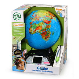 Leap Frog Globo Interactivo Multimedia 80-605422 V-Tech con Pantalla Integrada y Contenido BBC