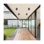 RABALUX Lámpara de Techo Exterior Zombor, Plafón Moderno Aluminio Gris Antracita, 1xGU10 IP54, 35W Máx., Diámetro 100 mm, Ref. RAB-7819