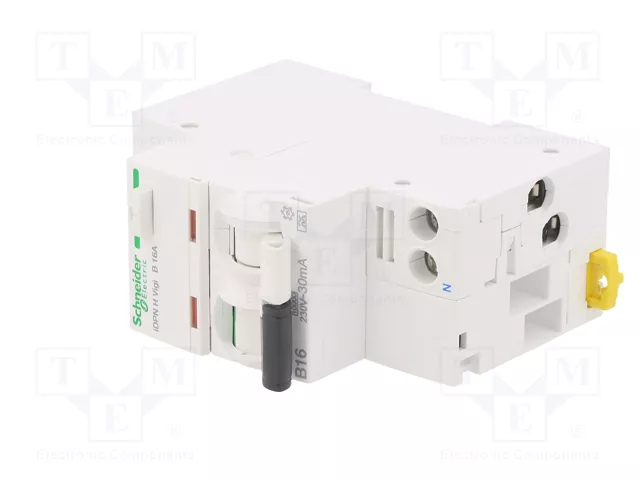 SCHNEIDER ELECTRIC iDPN N Vigi RCBO 16A 10mA 1+N SCHNEIDER ELECTRIC iDPN N Vigi RCBO 16A 10mA 1+N