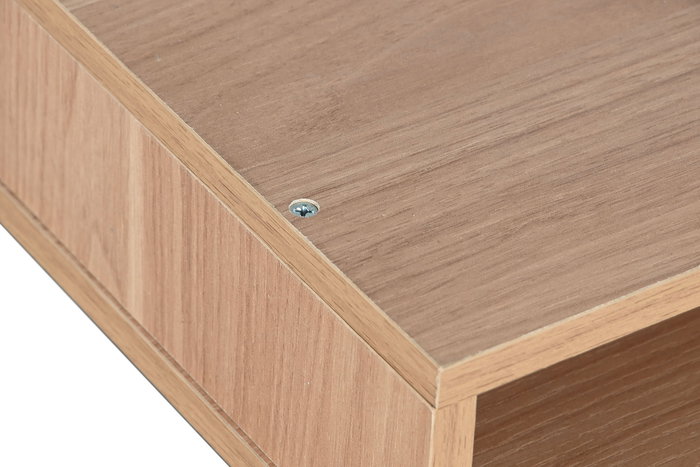 DKD Home Decor Escritorio Home Office Gris de MDF y PU. Mesa de Trabajo o Estudio con Medidas: 120 cm Ancho, 60 cm Largo, 75 cm Alto.